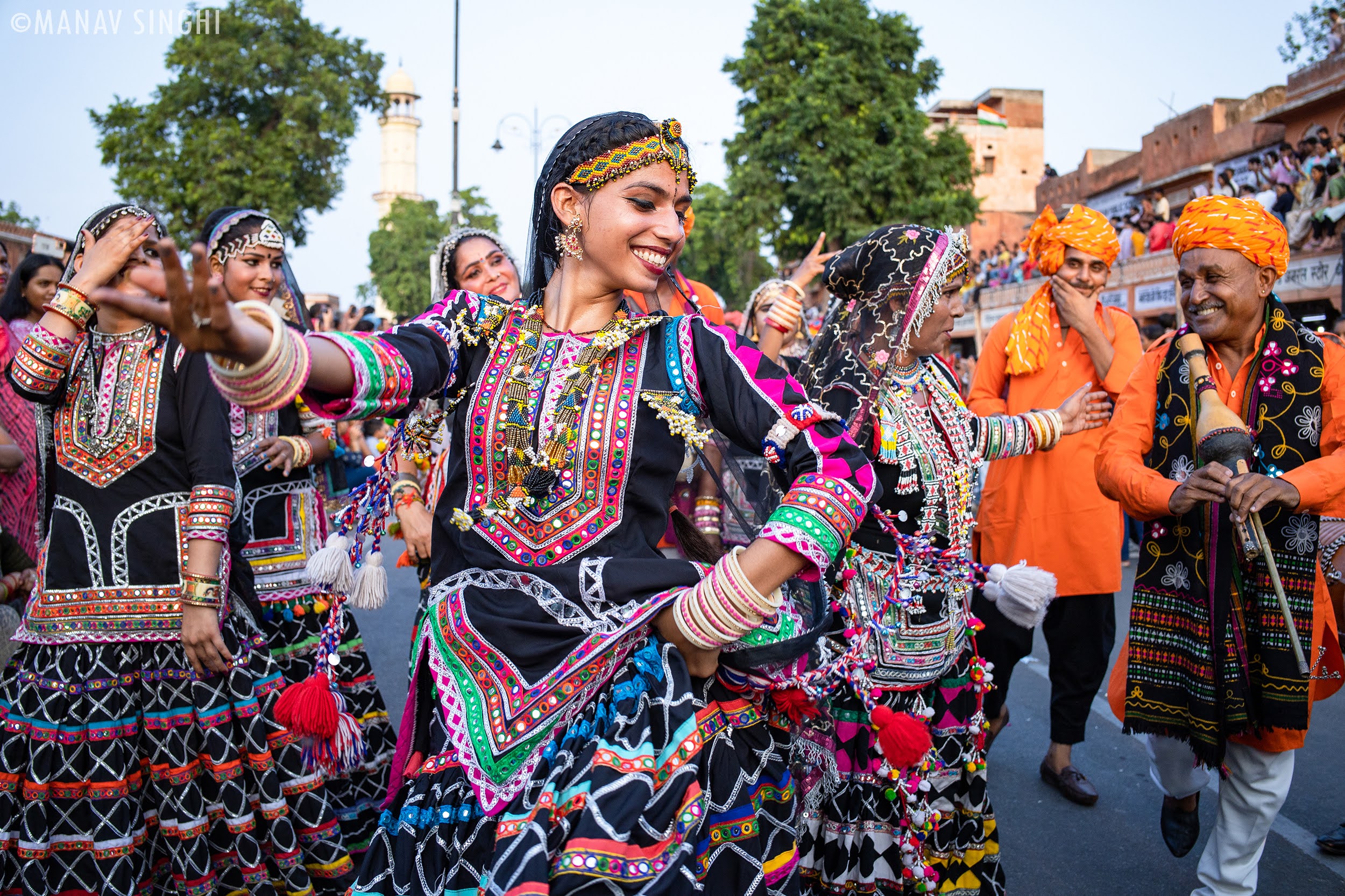 Haryali Teej colorful Royal Procession festival Jaipur 6.jpg